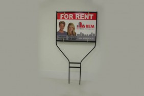 Real Estate Metal Frames for Sign Solutions