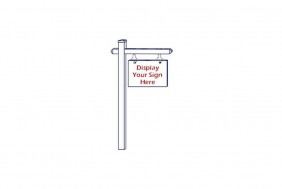 Real Estate Portable Signposts for Sign Solutions