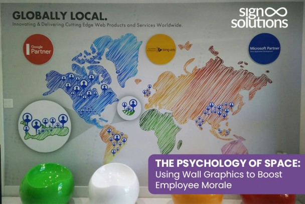 The Psychology of Space: Using Wall Graphics to Boost Employee Morale