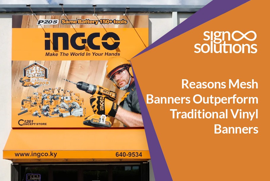 7 Reasons Mesh Banners Outperform Traditional Vinyl Banners