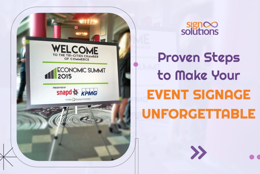8 Proven Steps to Make Your Event Signage Unforgettable