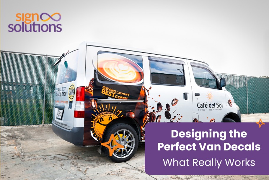 Designing the Perfect Van Decals: What Really Works