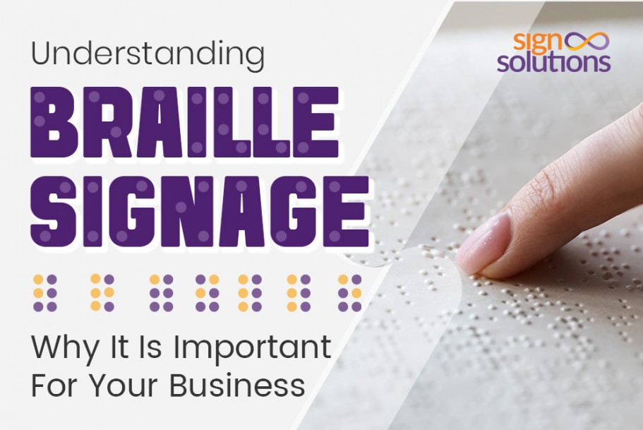 Understanding Braille Signage: Why It Is Important