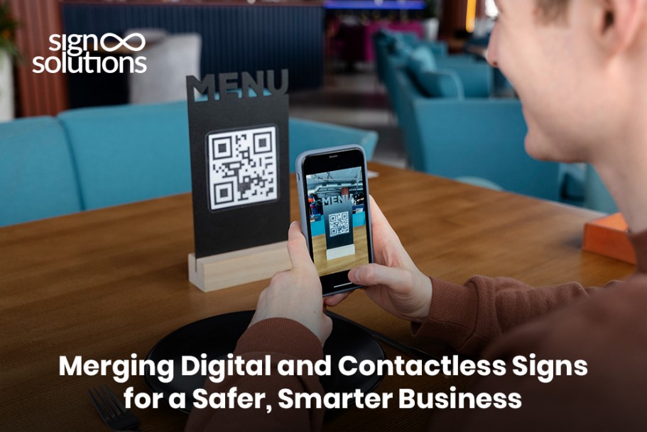 How to Merge Digital and Contactless Signs for a Safer, Smarter Business