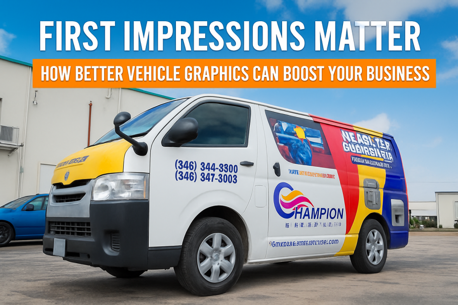 First Impressions Matter: How Better Vehicle Graphics Can Boost Your Business