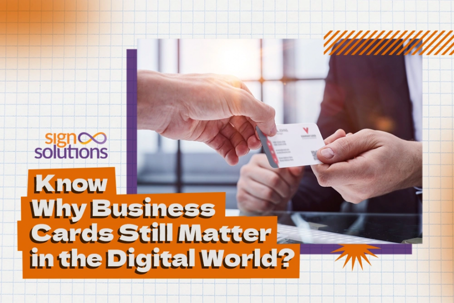 Why Business Cards Still Matter in the Digital Age