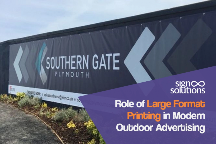 Role of Large Format Printing in Modern Outdoor Advertising